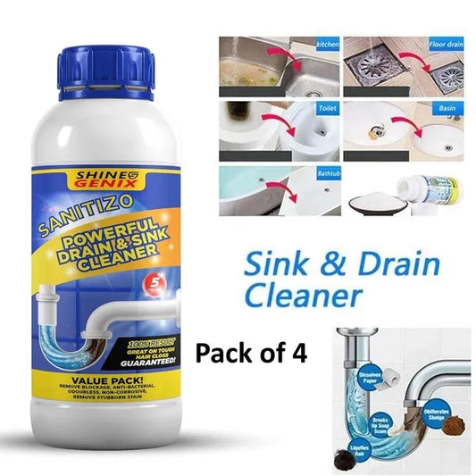 tizo Powerful DraiSanin & Sink Cleaner Powder (Pack of 4)